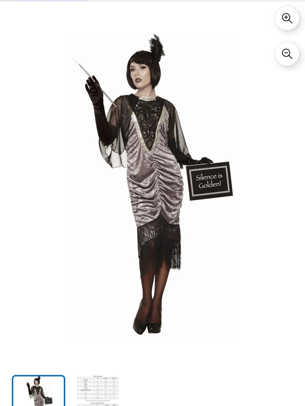 Flapper Halloween Costume Flapper Dress 1920s Style New Fits Up To Size 14 Large
